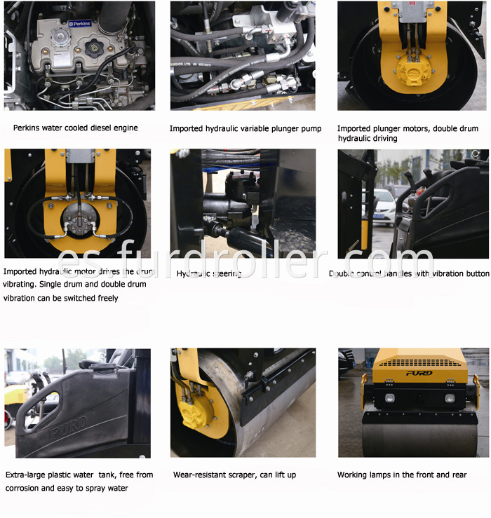 Combination Road Roller Compactor